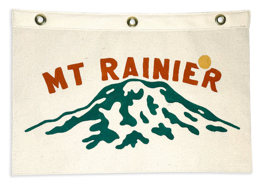 Mount Rainier National Park Camp Flag