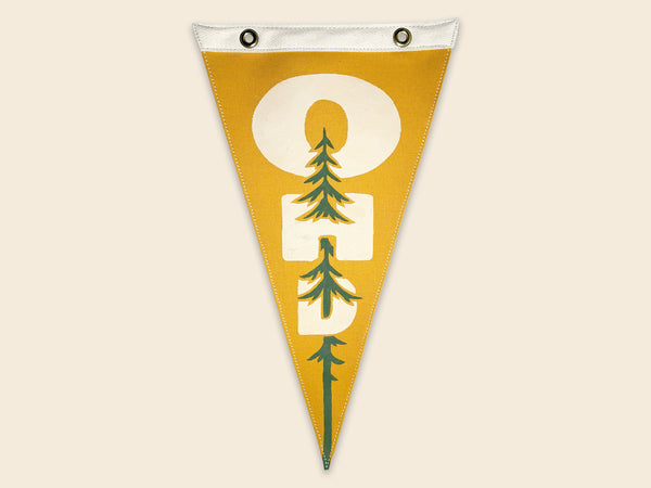 Oliver Hazard Day Tree Vintage-Inspired Pennant