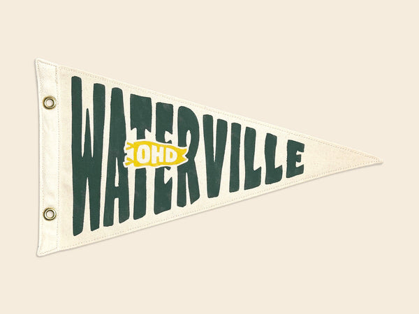 Oliver Hazard Day Waterville Vintage-Inspired Pennant