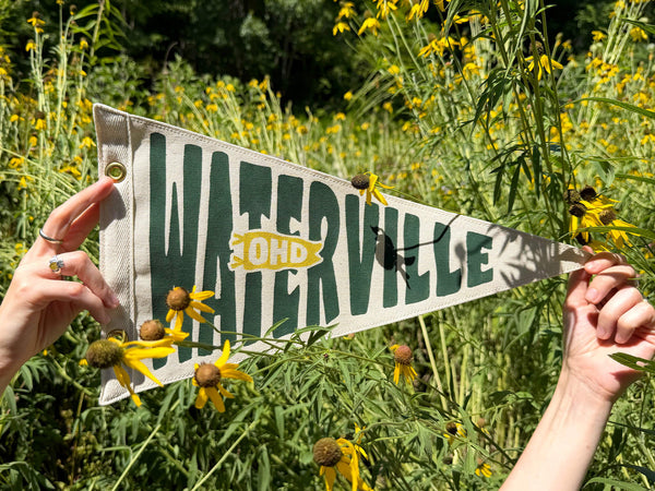 Oliver Hazard Day Waterville Vintage-Inspired Pennant