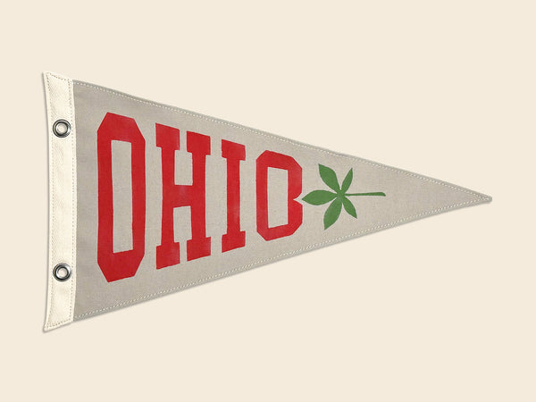 Ohio Block Vintage-Inspired Pennant