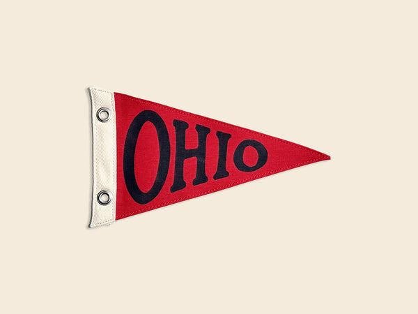 Ohio Vintage-Inspired Mini Pennant