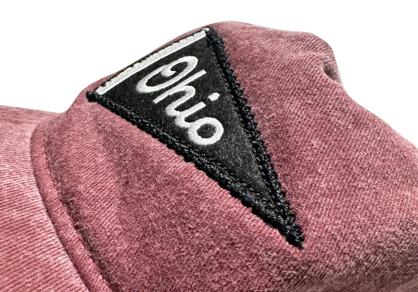 Ohio Script Felt Patch Hat