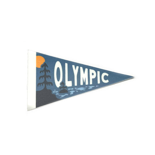 Olympic National Park 3" Pennant Sticker