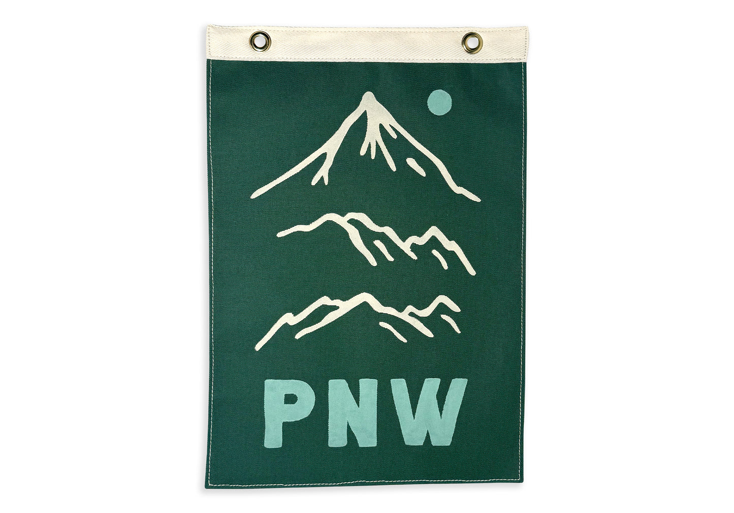 Pacific Northwest (PNW) Mountains Camp Flag