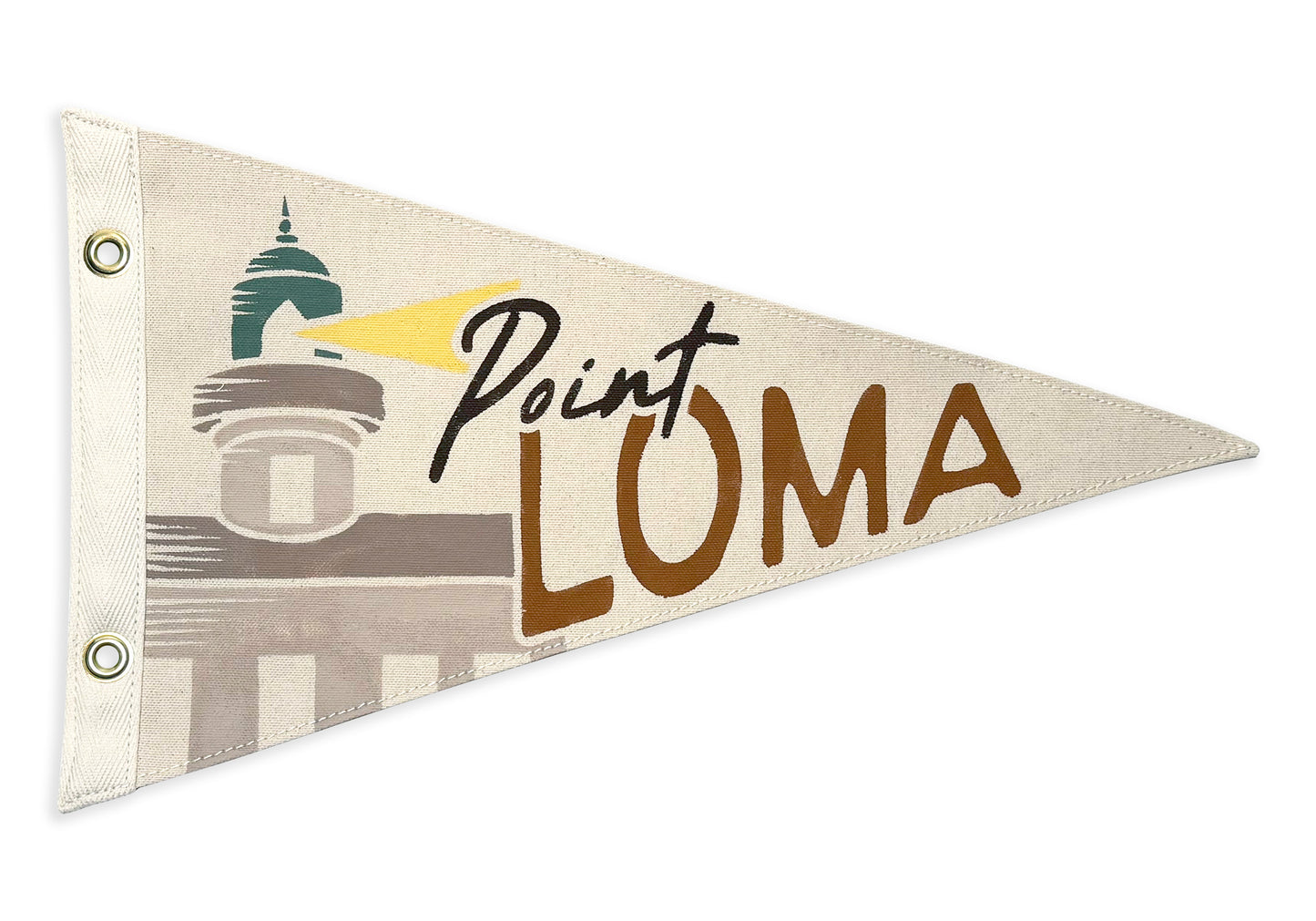 Point Loma Lighthouse Vintage-Inspired Pennant