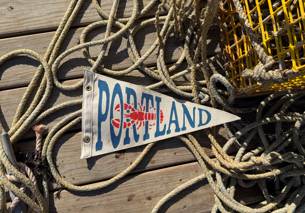 Portland Maine Lobster Pennant