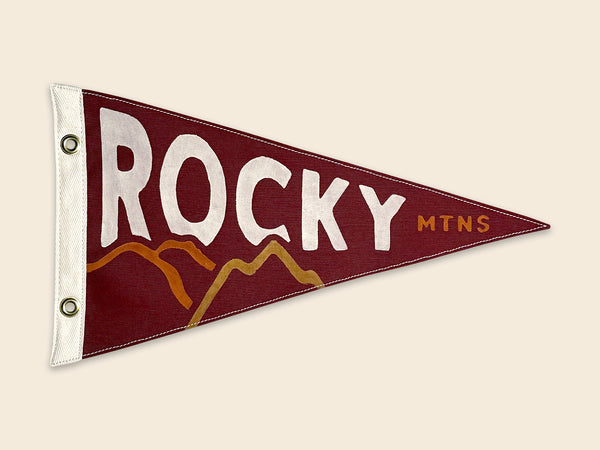 Rocky Mountain National Park Pennant
