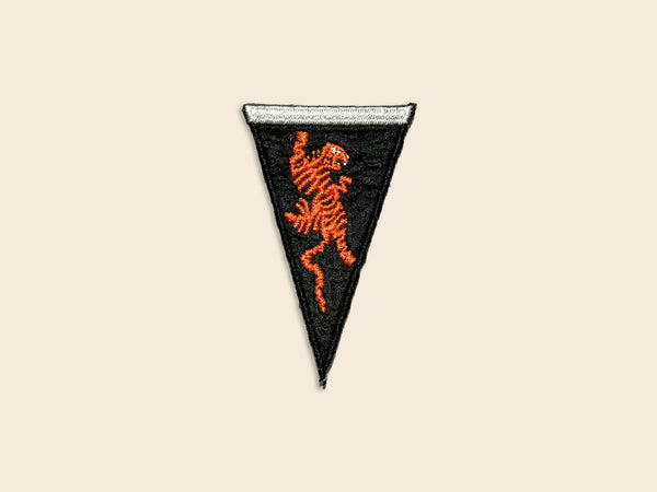 Tiger Felt Iron-On Pennant Patch