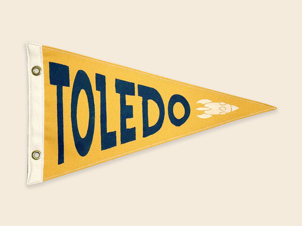 Toldeo Vintage-Inspired Pennant