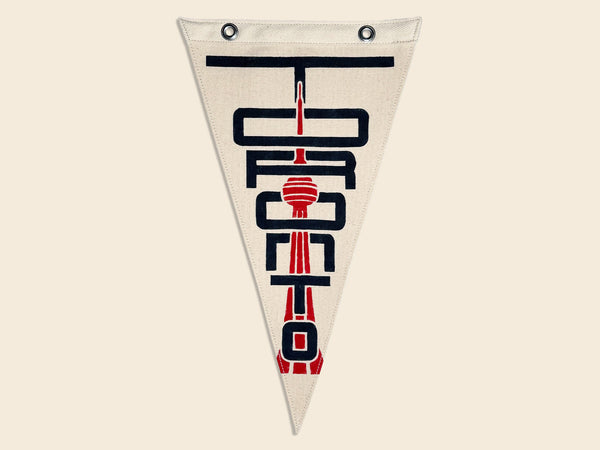 Toronto Vintage-Inspired Pennant
