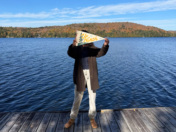 Up North Vintage-Inspired Pennant
