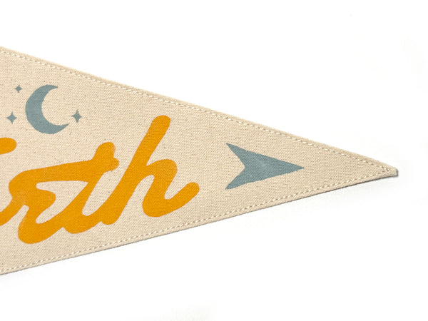 Up North Vintage-Inspired Pennant