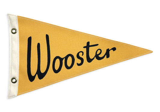 Wooster Vintage-Inspired Pennant