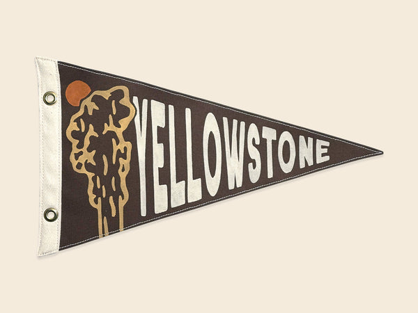 Yellowstone National Park Pennant