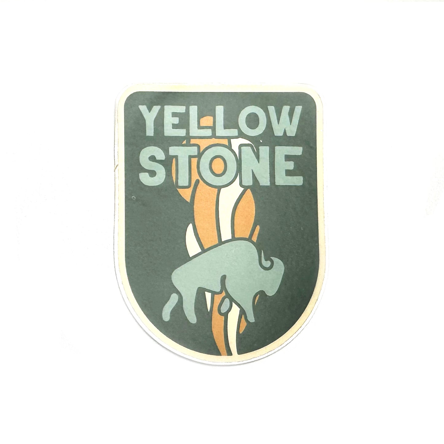 Yellowstone National Park 3" Bison Sticker