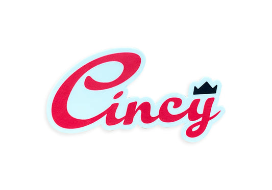 Cincy Queen City 3" Sticker