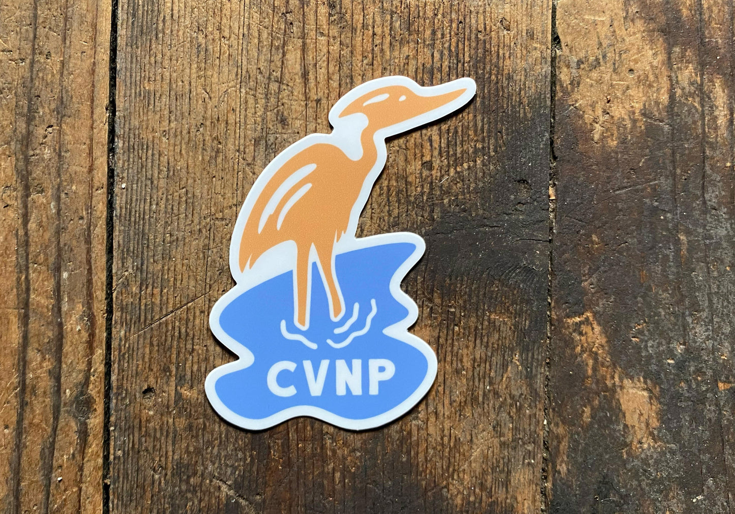 Cuyahoga Valley National Park (CVNP) 3" Heron Sticker