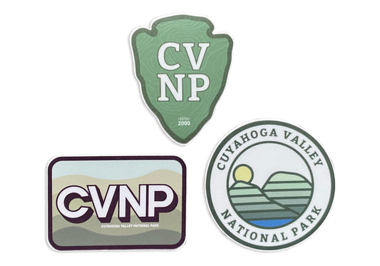 Cuyahoga Valley National Park (CVNP) Small Stickers