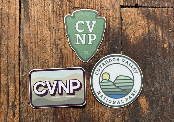 Cuyahoga Valley National Park (CVNP) Small Stickers