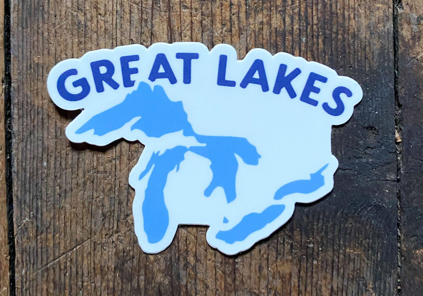 Great Lakes 3" Arch Sticker - Weather Resistant Vinyl