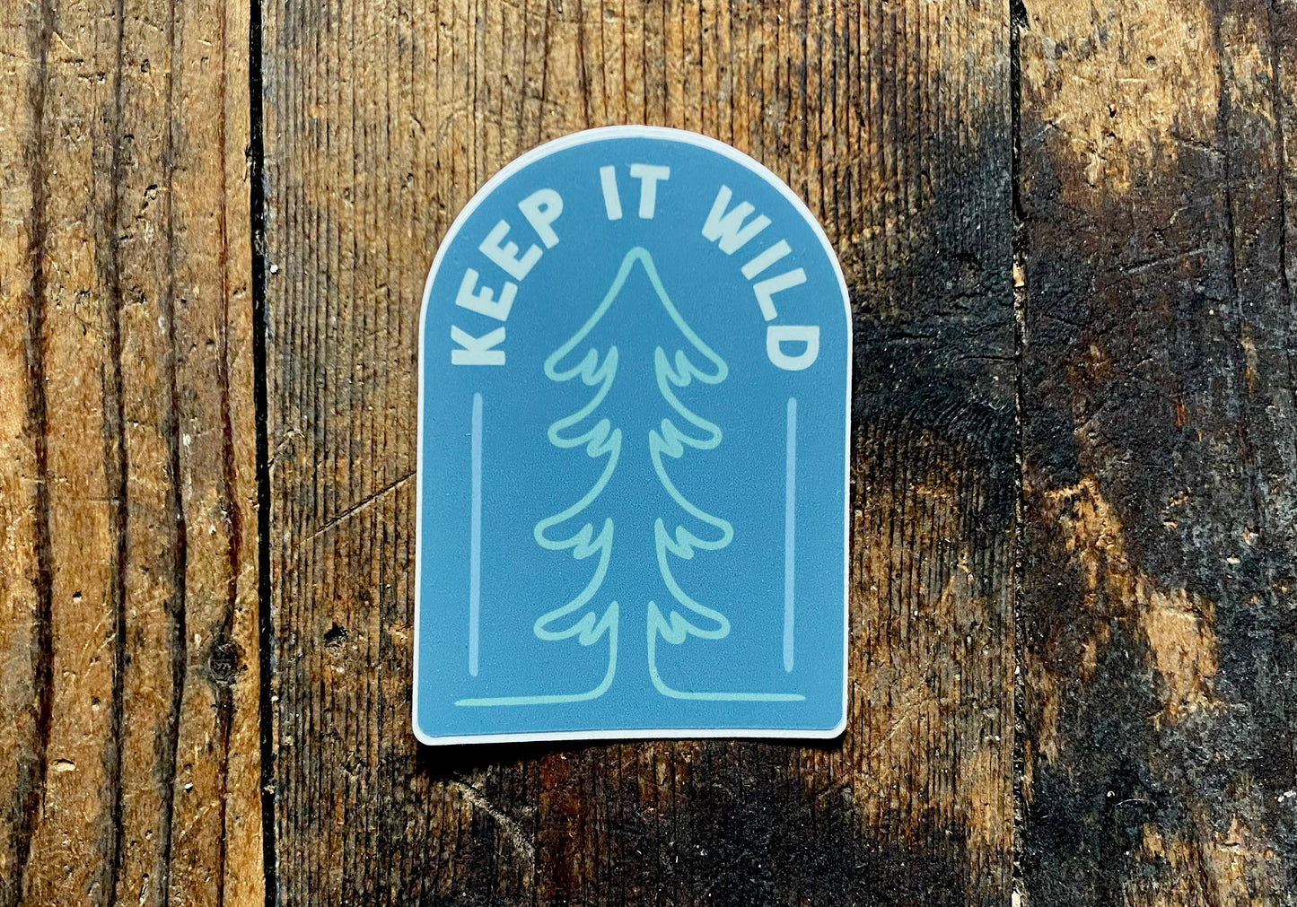 Keep It Wild Outdoor-Inspired 3" Sticker