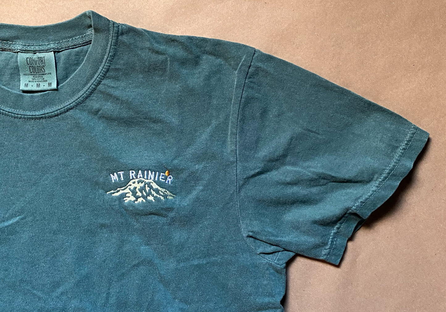 Mt. Rainier National Park Heavyweight Short Sleeve T-Shirt