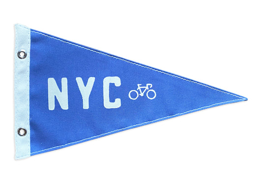New York City (NYC) Bike Pennant