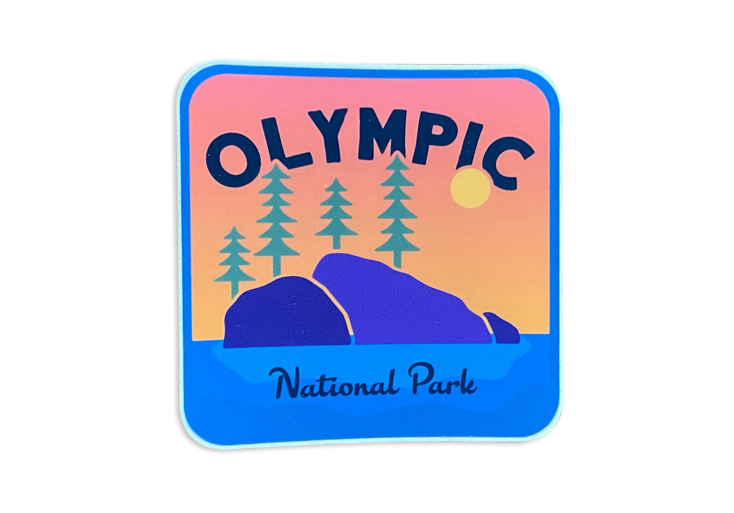 Olympic National Park 3" Sticker