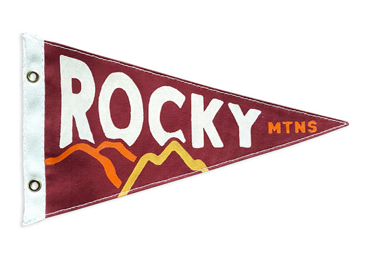 Rocky Mountain National Park Pennant